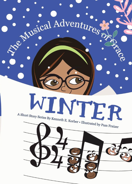 Flat book cover of Musical Adventures of Grace Winter